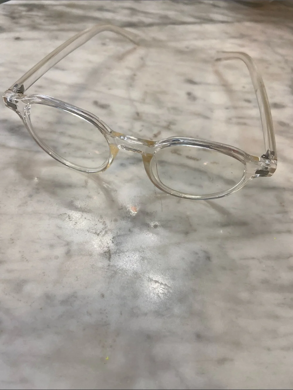 Fashion Nova Clear Reading Glasses - Transparent Frame